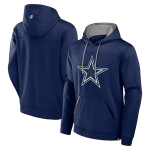 Dallas Cowboys Defender Dot Faded Primary Fleece Hoodie - Mens