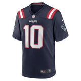 Drake Maye New England Patriots Nike Player Game Jersey - Navy