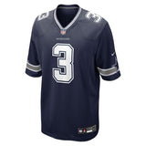 Men's Dallas Cowboys George Pickens Nike Navy Game Jersey