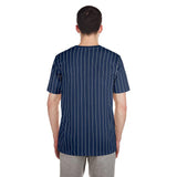 New York Yankees Pinstripe Navy Tshirt
