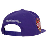 Mitchell & Ness NBA Los Angeles Lakers Western Conference Patch Snapback Purple