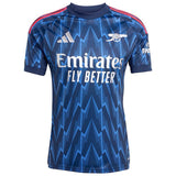Arsenal adidas 2025/26 Away Mens Replica Jersey - Blue