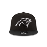 New Era Carolina Panthers Black Basic 9FIFTY Mens Snapback Hat