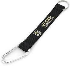 GOLDEN KNIGHTS (BLACK) CARABINER KEYCHAIN