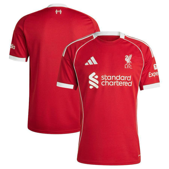 Liverpool adidas 2025/26 Home Replica Jersey - Red