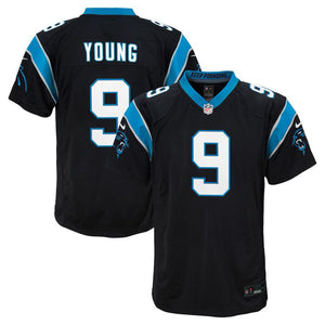 Bryce Young Carolina Panthers Nike Youth Game Jersey - Black