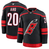 Sebastian Aho Carolina Hurricanes Fanatics Home Premium Jersey - Black