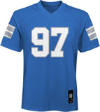 Outerstuff Youth Aidan Hutchinson Blue Detroit Lions Replica Player Jersey