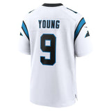 Men's Carolina Panthers Bryce Young Nike White Game Jersey