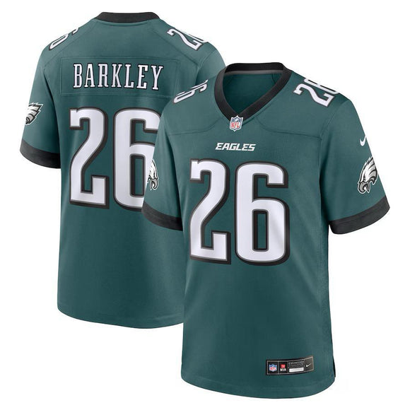 Saquon Barkley Philadelphia Eagles Nike Alternate Game Jersey - Midnight Green