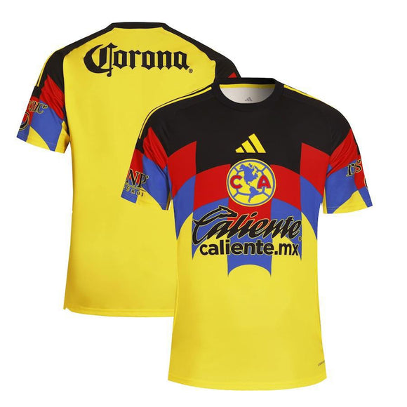 Club America adidas 2025/26 Home Replica Jersey - Yellow
