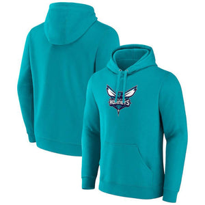 Charlotte Hornets Primary Logo Hoodie-Teal