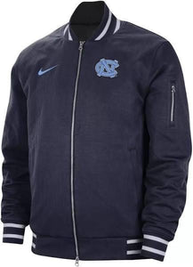 Nike Men's UNC North Carolina Tar Heels Full-Zip Bomber Jacket