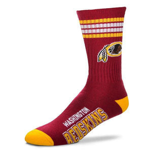 WASHINGTON REDSKINS - 4 STRIPE DEUCE SOCKS