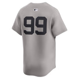 Men's New York Yankees Aaron Judge Nike Gray Road Limited Player Jersey