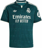 adidas Youth Real Madrid Green 2026 Away Replica Jersey