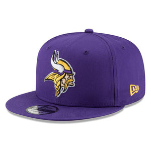 New Era Minnesota Vikings Basic Logo Snapback- Purple