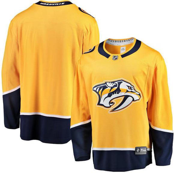 Nashville Predators Fanatics Breakaway Home Jersey - Gold