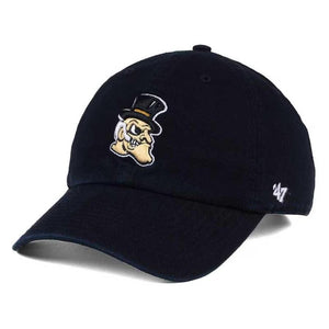 '47 Brand Wake Forest Logo Clean Up Hat Black