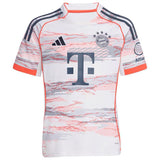 Bayern Munich adidas Youth 2025/26 Away Replica Soccer Jersey - White