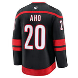 Sebastian Aho Carolina Hurricanes Fanatics Home Premium Jersey - Black