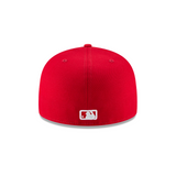 Men's New York Yankees New Era Basic 59FIFTY Fitted Hat- Scarlet