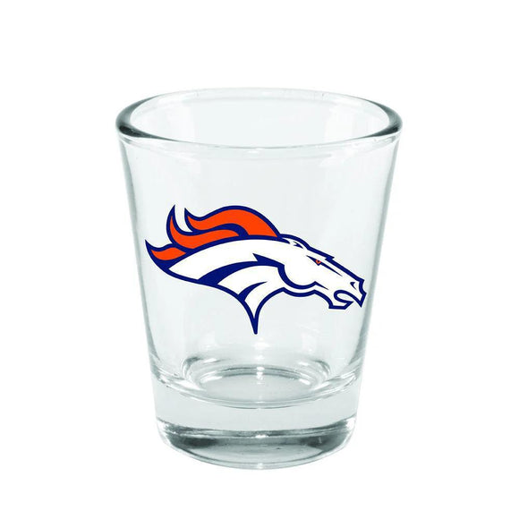 Denver Broncos 2 oz shot glass