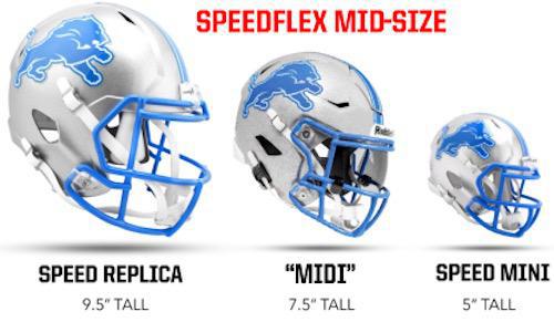 Chicago Bears Riddell Midi Size SpeedFlex Helmet – SPORTSMANIA