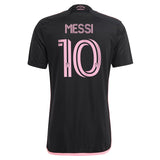Men's Inter Miami CF Lionel Messi adidas Black 2024 La Noche Replica Player Jersey