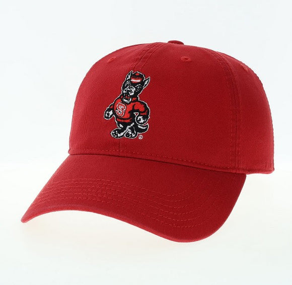 NC State Wolfpack Strutting Wolf EZA Hat- Red