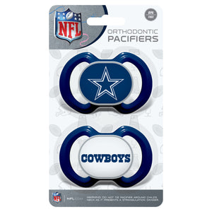 Dallas Cowboys NFL Baby Fanatic Pacifier 2-Pack