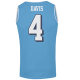 Davis #4 UNC Tarheels Basketball Jersey by Champion
