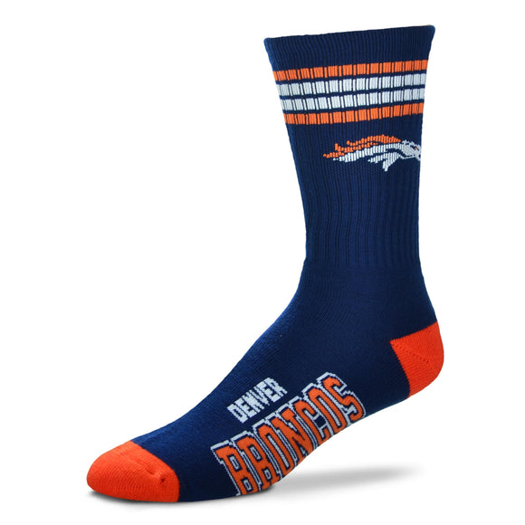Denver Broncos FBF 4 Stripe Deuce Socks