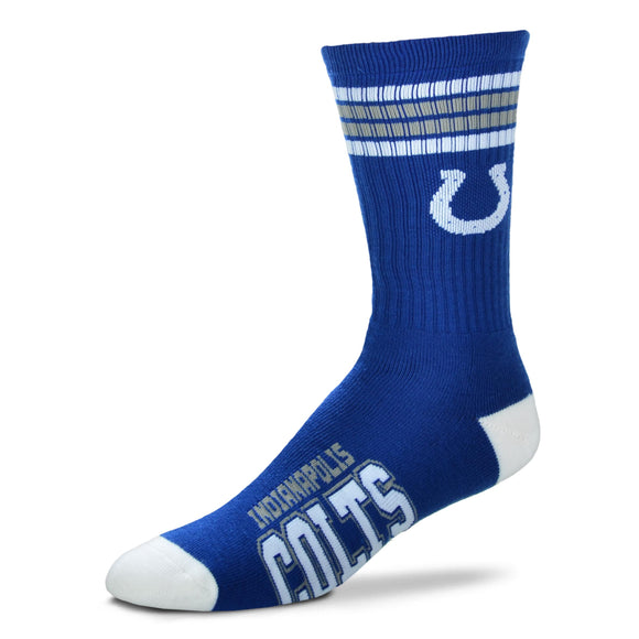 Indianapolis Colts FBF 4 Stripe Deuce Socks