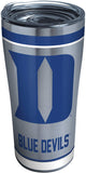 Tervis NCAA Duke Blue Devils Tradition Stainless Steel Tumbler With Lid, 20 oz, Silver