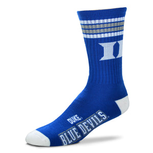 Duke Blue Devils FBF 4 Stripe Deuce Socks