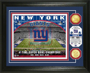 New York Giants "Stadium" Bronze Coin Photo Mint