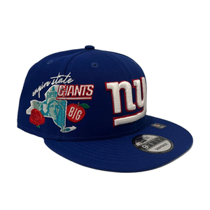 New Era Mens NFL New York Giants Icon 9Fifty Snapback Hat 60311114