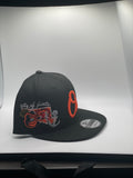 New Era Mens MLB Baltimore Orioles Icon 9Fifty Snapback Hat 60311135