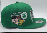 New Era Mens MLB Boston Celtics Icon 9Fifty Snapback Hat 60311050