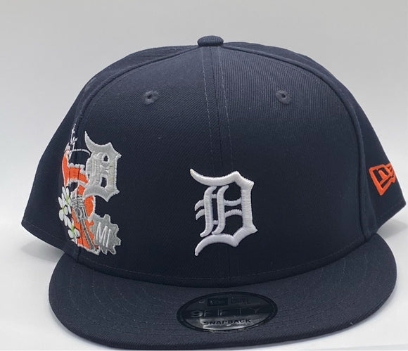New Era Mens MLB Detroit Tigers Icon 9Fifty Snapback Hat 60311035