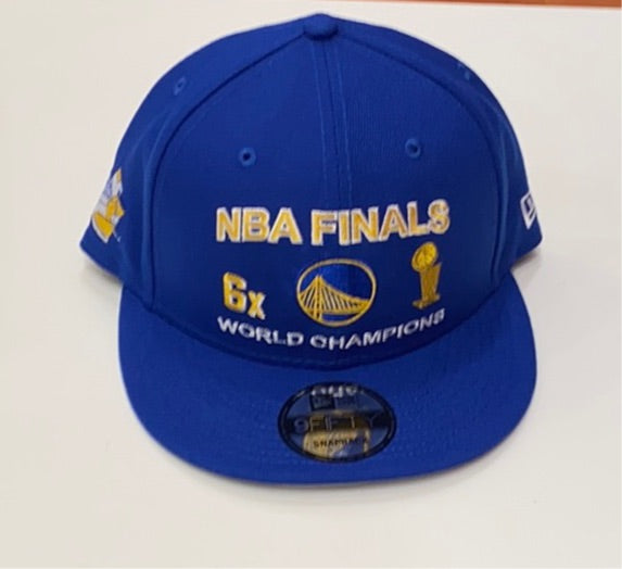 Men's Pro Standard Royal Golden State Warriors 7X NBA Finals Champions Any  Condition Snapback Hat