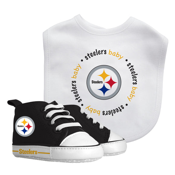 Pittsburgh Steelers NFL Baby Fanatic 2 Piece Gift Set