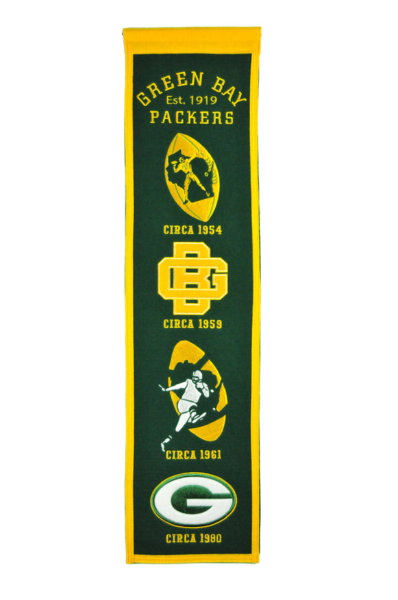 Green Bay Packers Heritage Banner