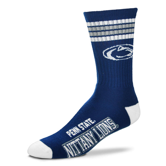 Penn State Nittany Lions FBF 4 Stripe Deuce Socks